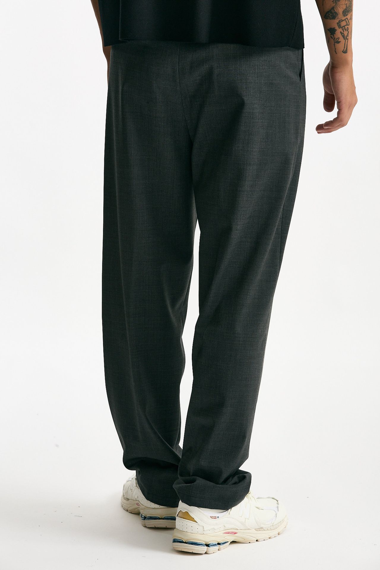 Pantalone gamba ampia grigio men Marsēm - 4