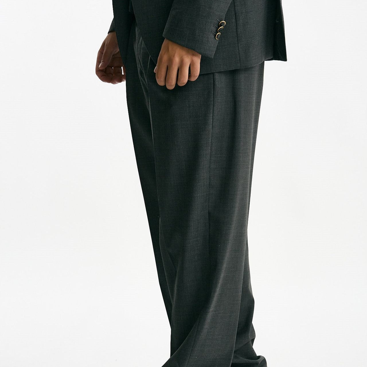 Pantalone gamba ampia grigio men Marsēm - 8