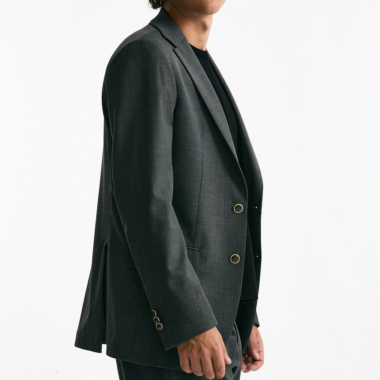 Giacca monopetto grigio men Marsēm - 9