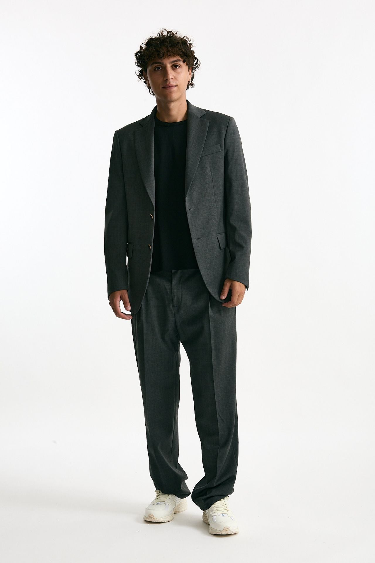 Giacca monopetto grigio men Marsēm - 8