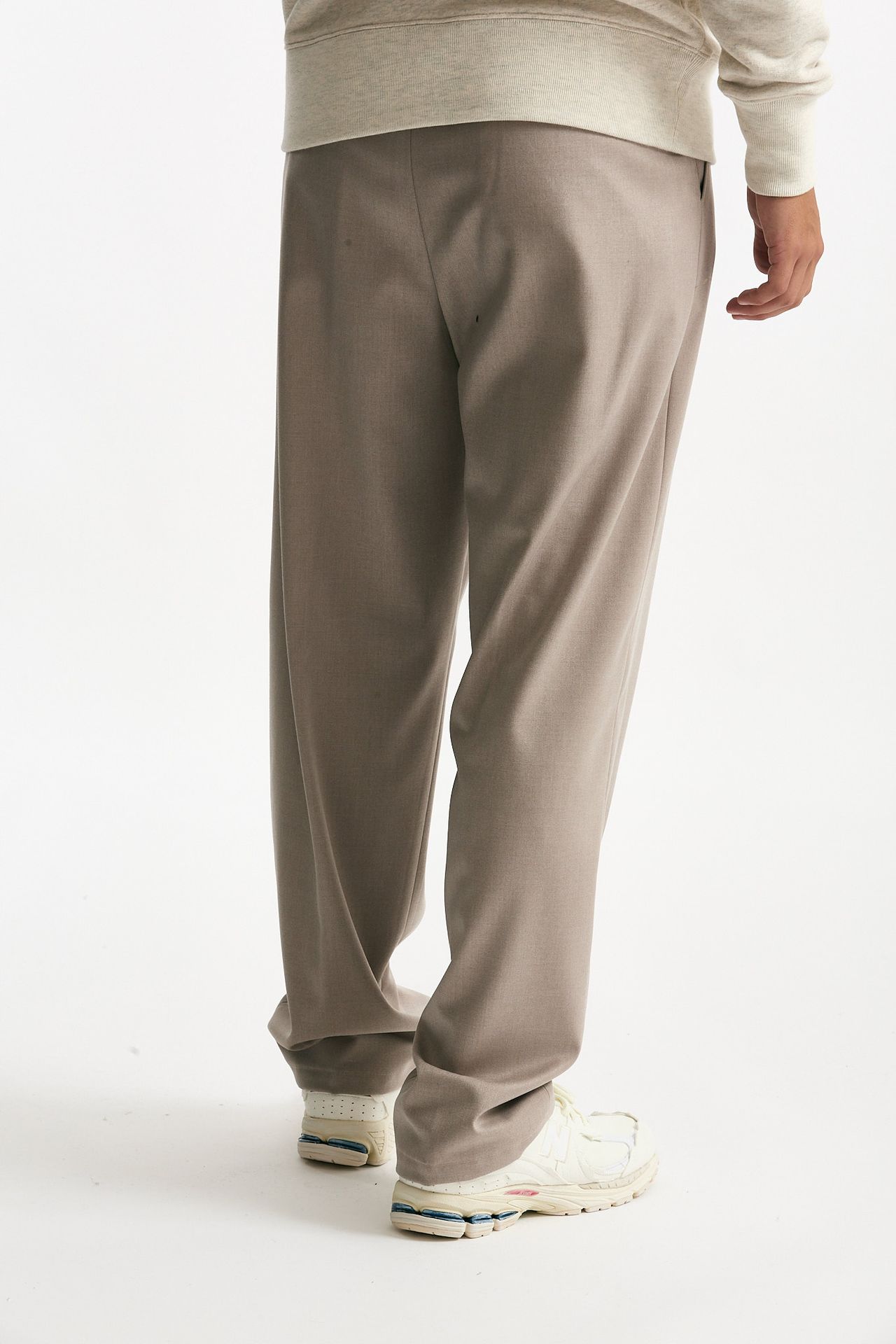 Pantalone gamba ampia beige men Marsēm - 4