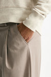 Pantalone gamba ampia beige men Marsēm - 5