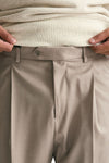 Pantalone gamba ampia beige men Marsēm - 6
