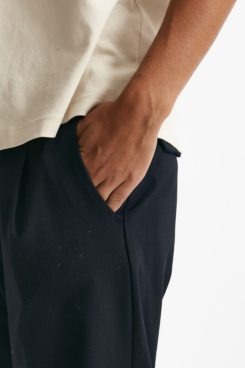 Pantalone FOLD 2 Lana e poliestere stretch blu men Nine in the morning - 6