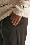 Pantalone FOLD 2 lana e poliestere stretch men Nine in the morning - 7