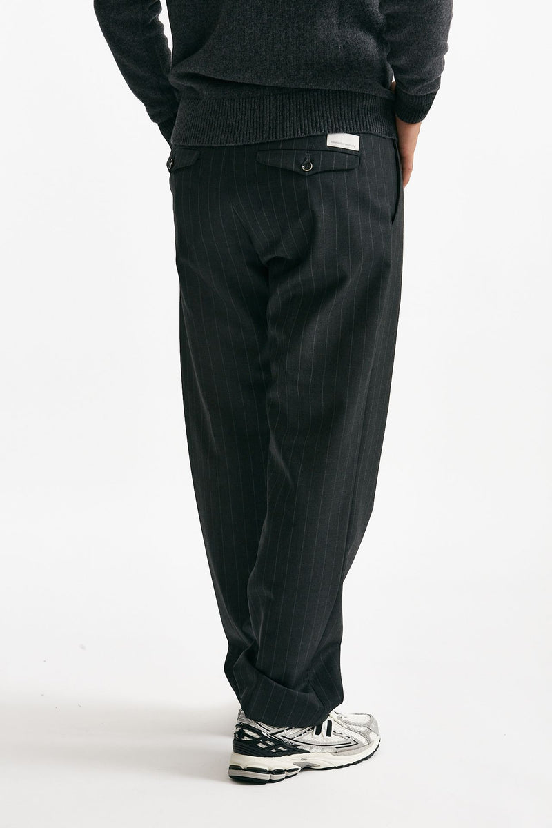Pantalone FOLD 2 lana stretch gessato men Nine in the morning - 3