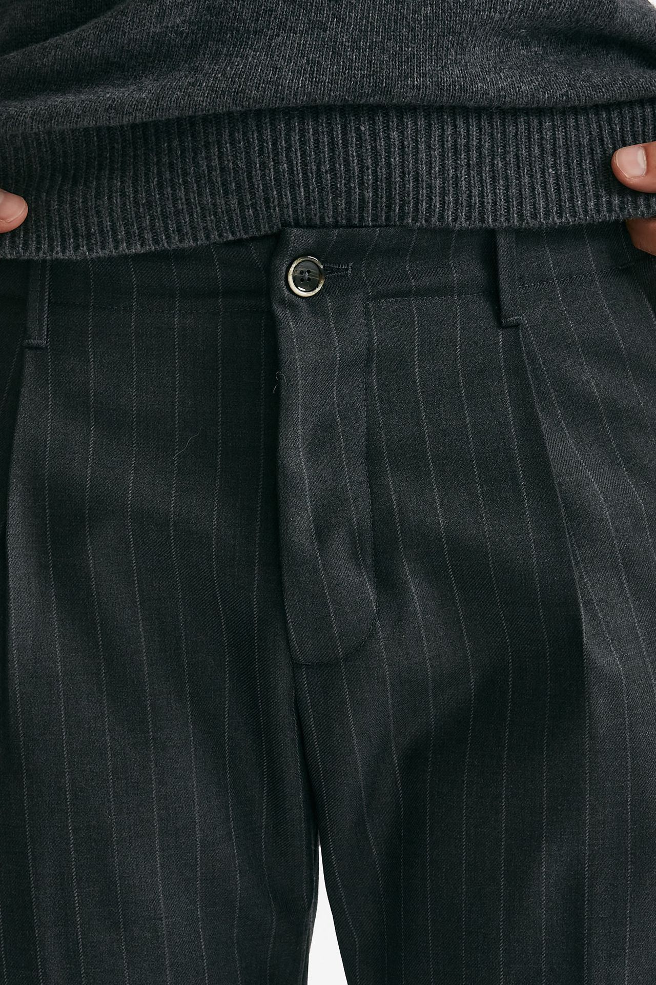 Pantalone FOLD 2 lana stretch gessato men Nine in the morning - 5