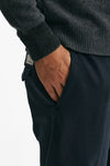 Pantalone TIM in cotone fermo lavato blu men Nine in the morning - 6