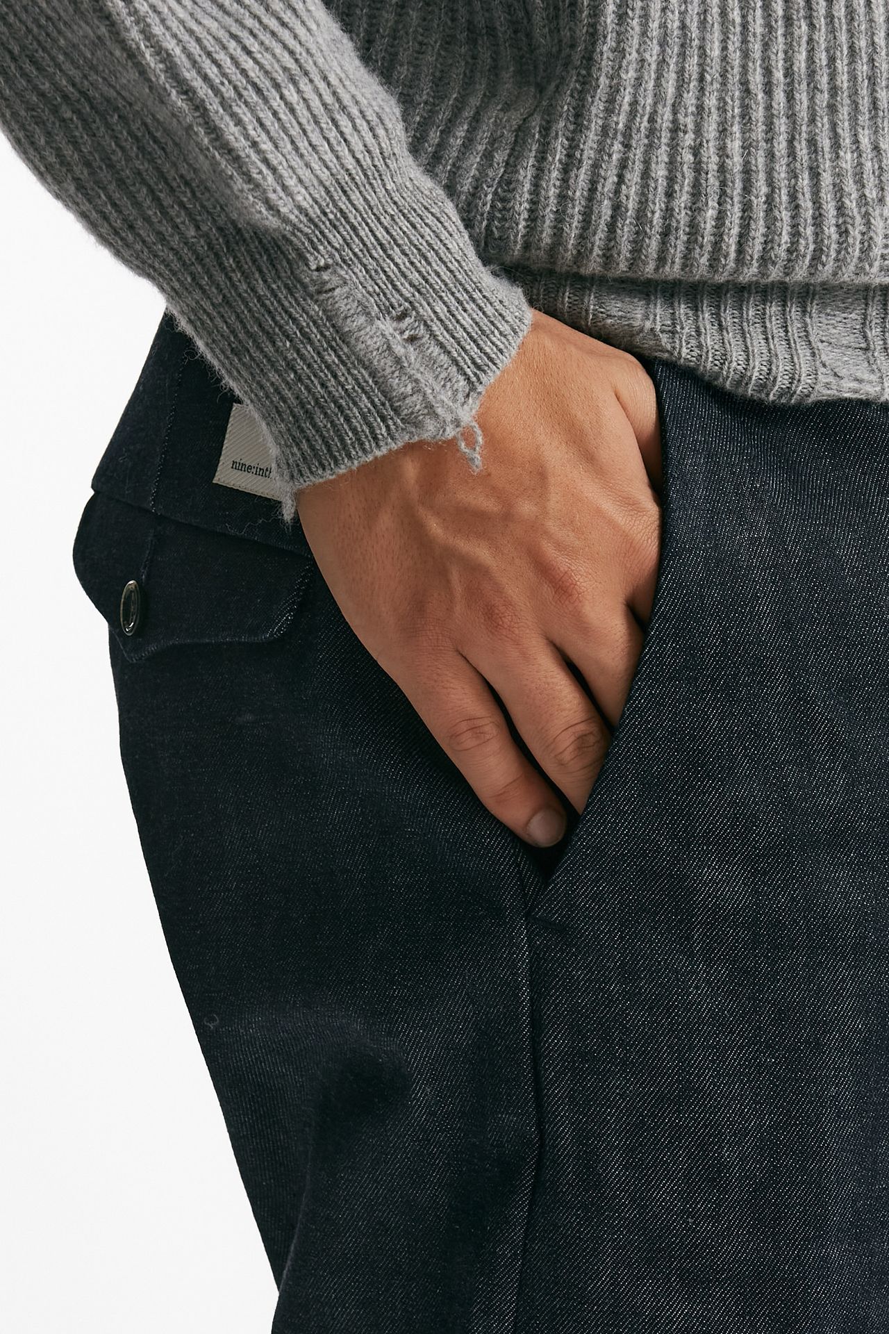 Pantalone TIM Denim “bagnato” men Nine in the morning - 7