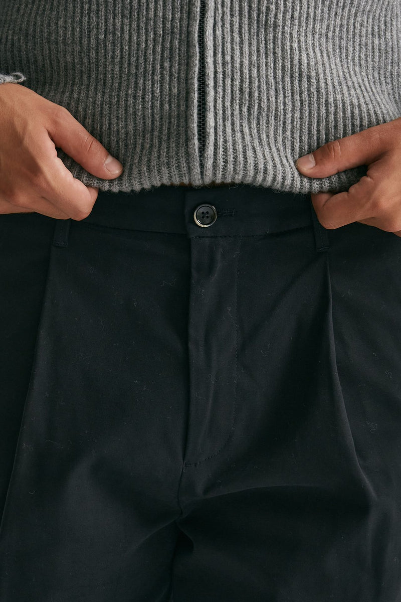 Pantalone GIULIO CARROT nero men Nine in the morning - 5