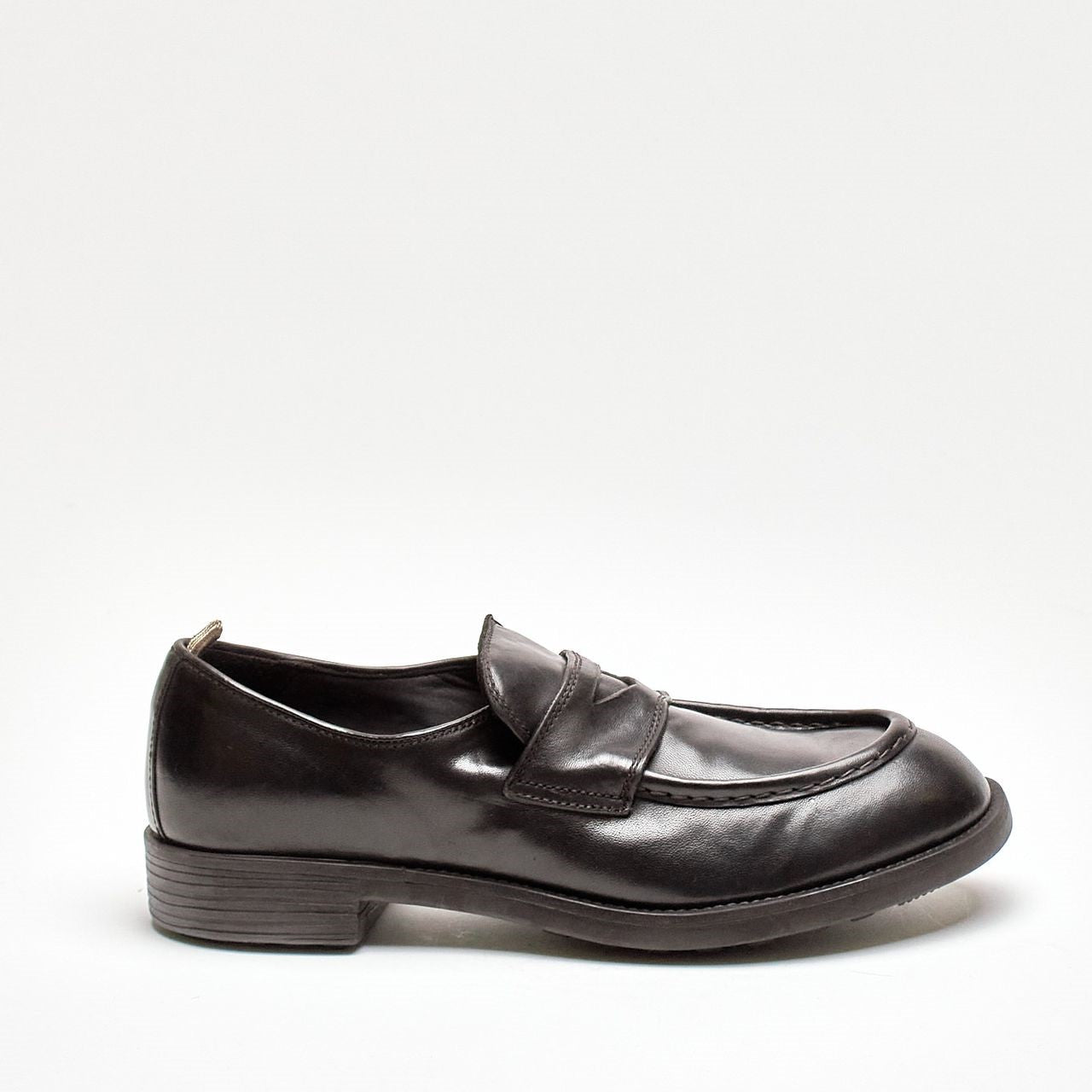 mocassini diary/001 in pelle ebano men Officine creative - 8