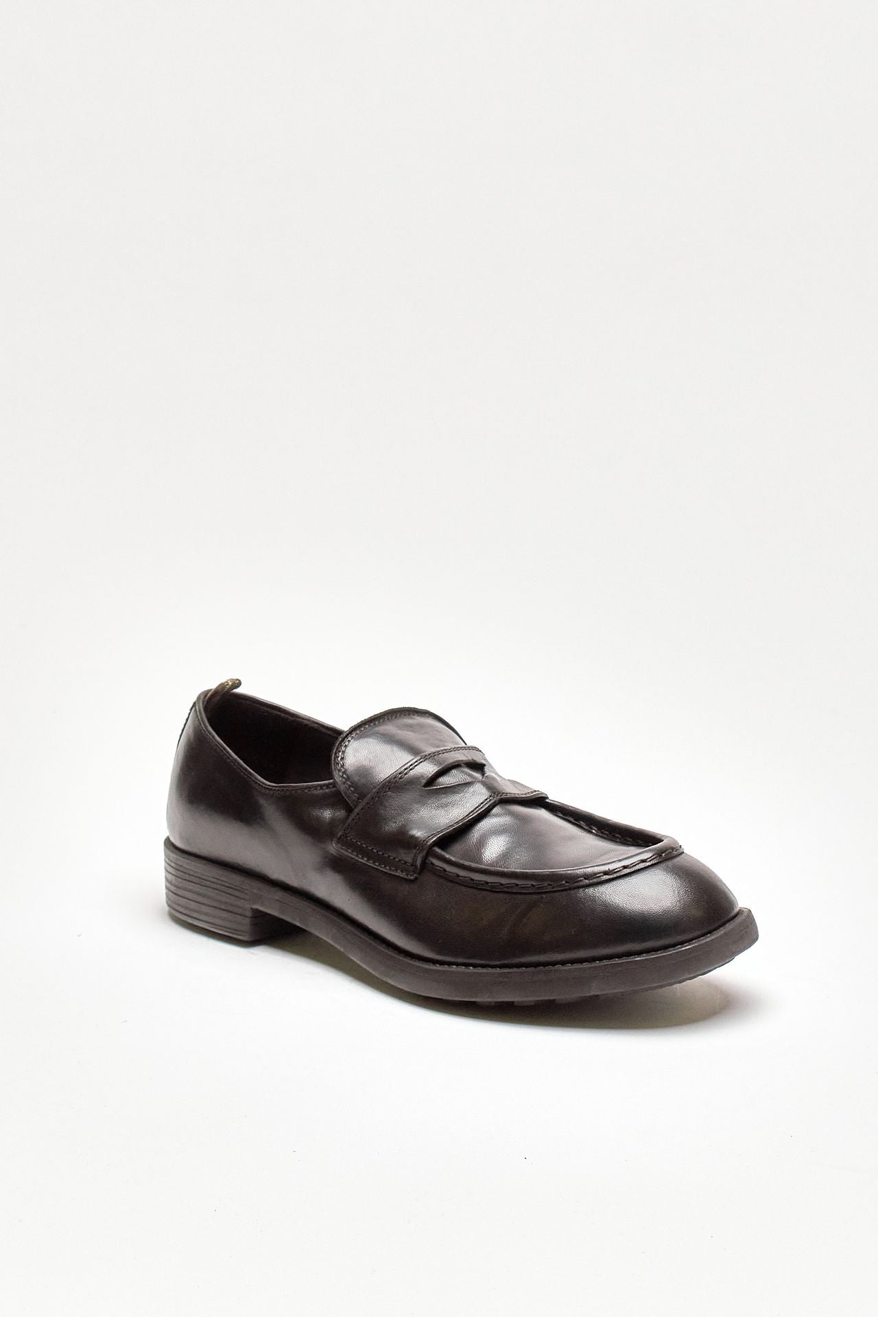 mocassini diary/001 in pelle ebano men Officine creative - 2
