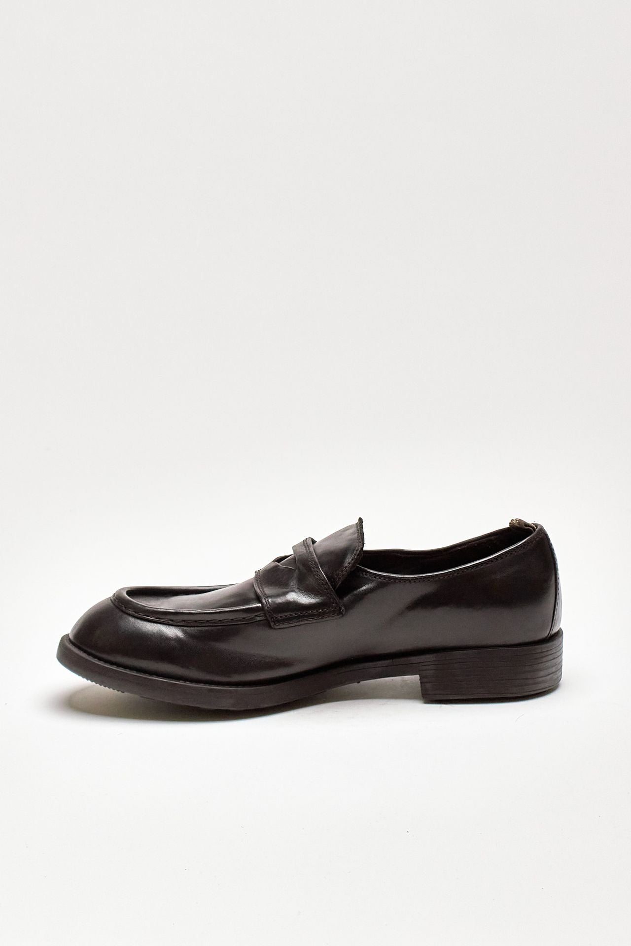 mocassini diary/001 in pelle ebano men Officine creative - 4