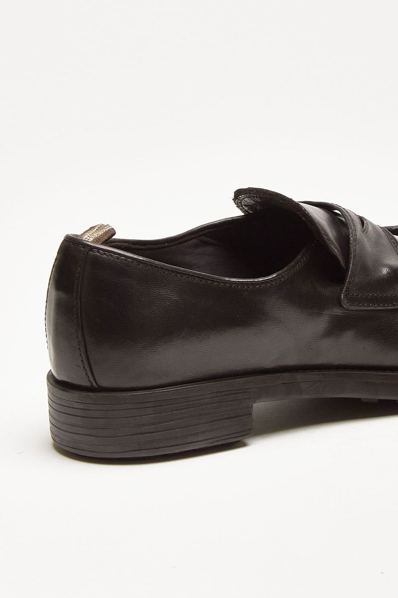 mocassini diary/001 in pelle ebano men Officine creative - 7