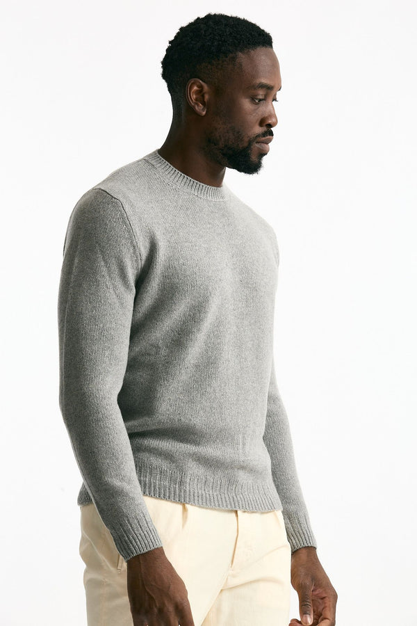 Maglia in cashmere grigio men Mauro ottaviani