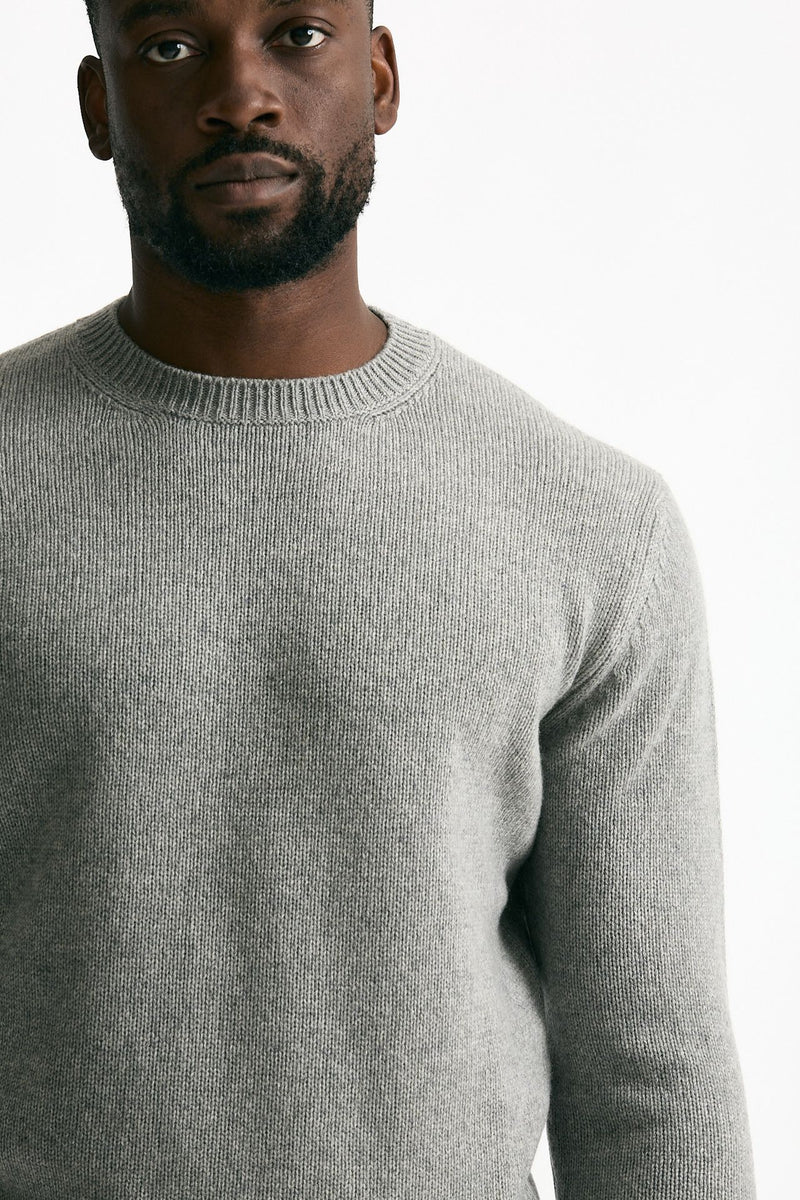 Maglia in cashmere grigio men Mauro ottaviani - 5
