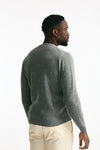 Maglia in lana e cashmere grigio men Mauro ottaviani - 3