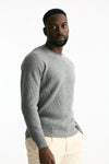 Maglia in lana e cashmere grigio men Mauro ottaviani - 4