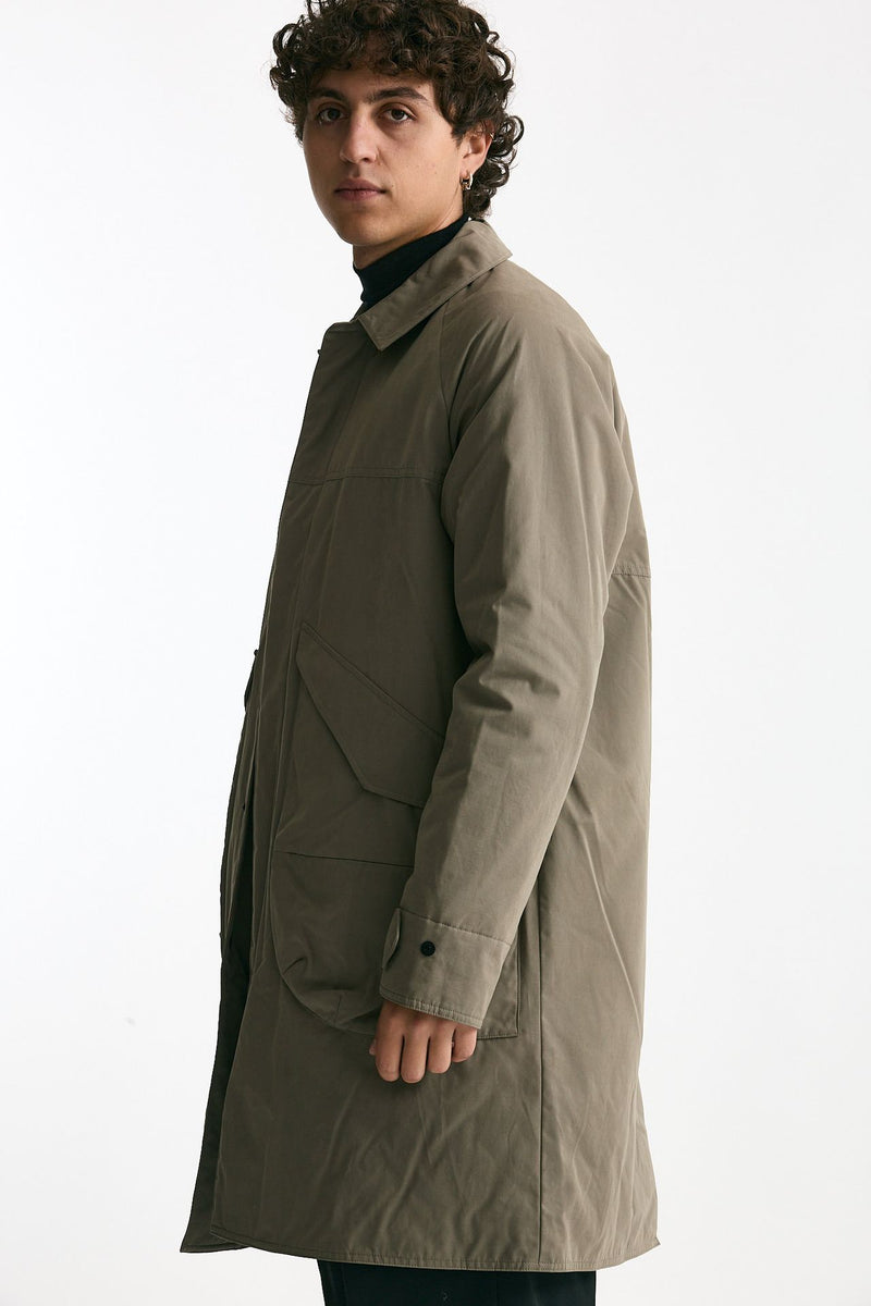 Soprabito monopetto beige men Paltò - 4