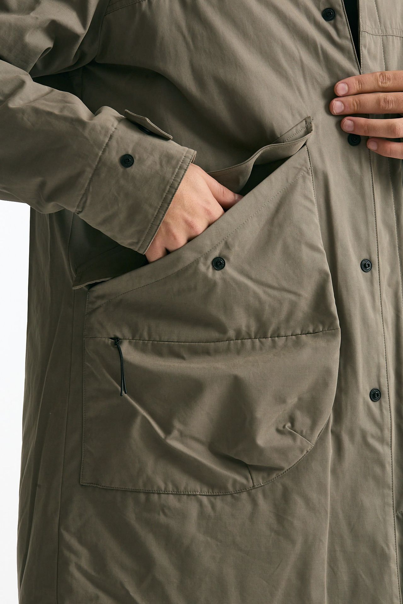 Soprabito monopetto beige men Paltò - 6