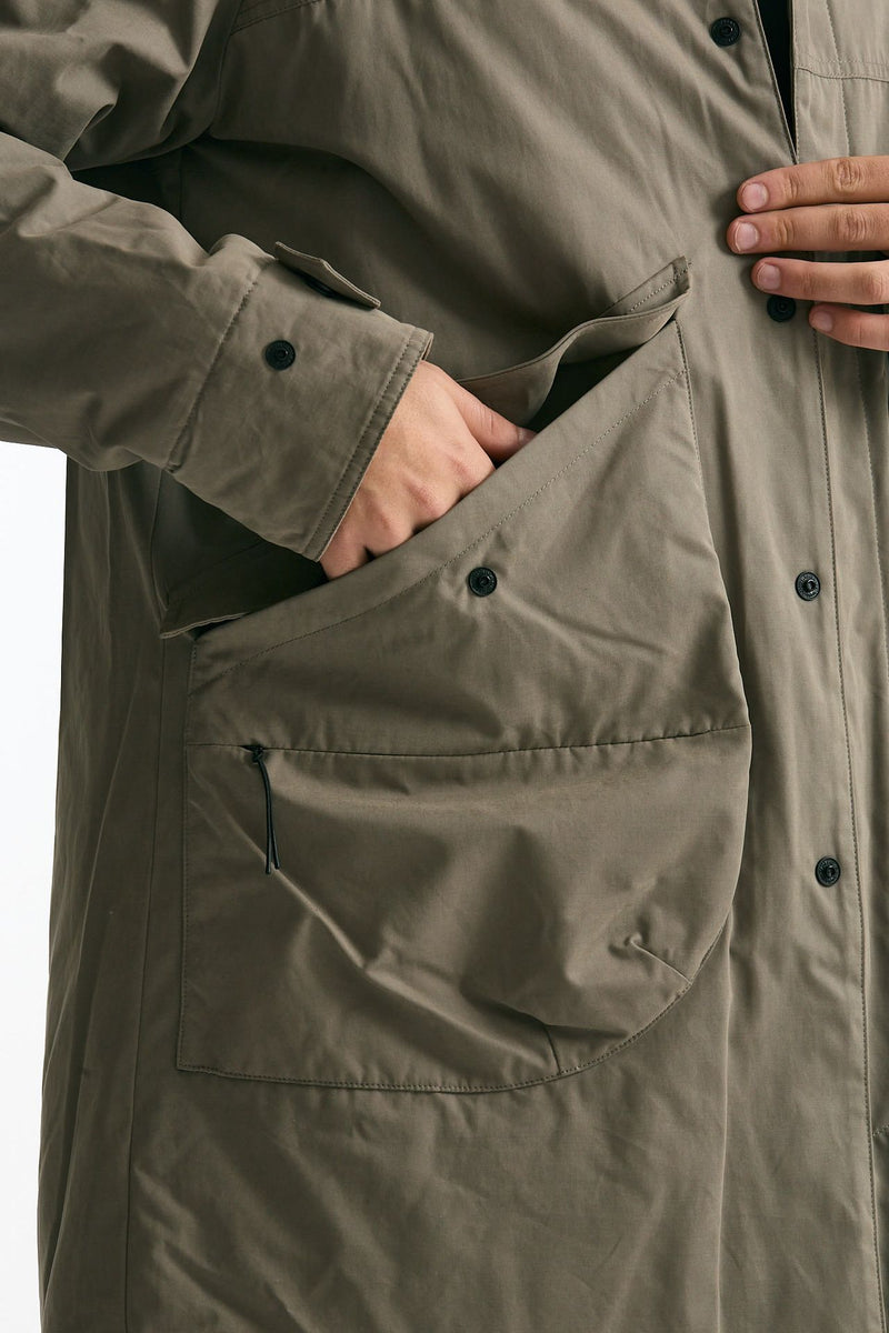 Soprabito monopetto beige men Paltò - 6