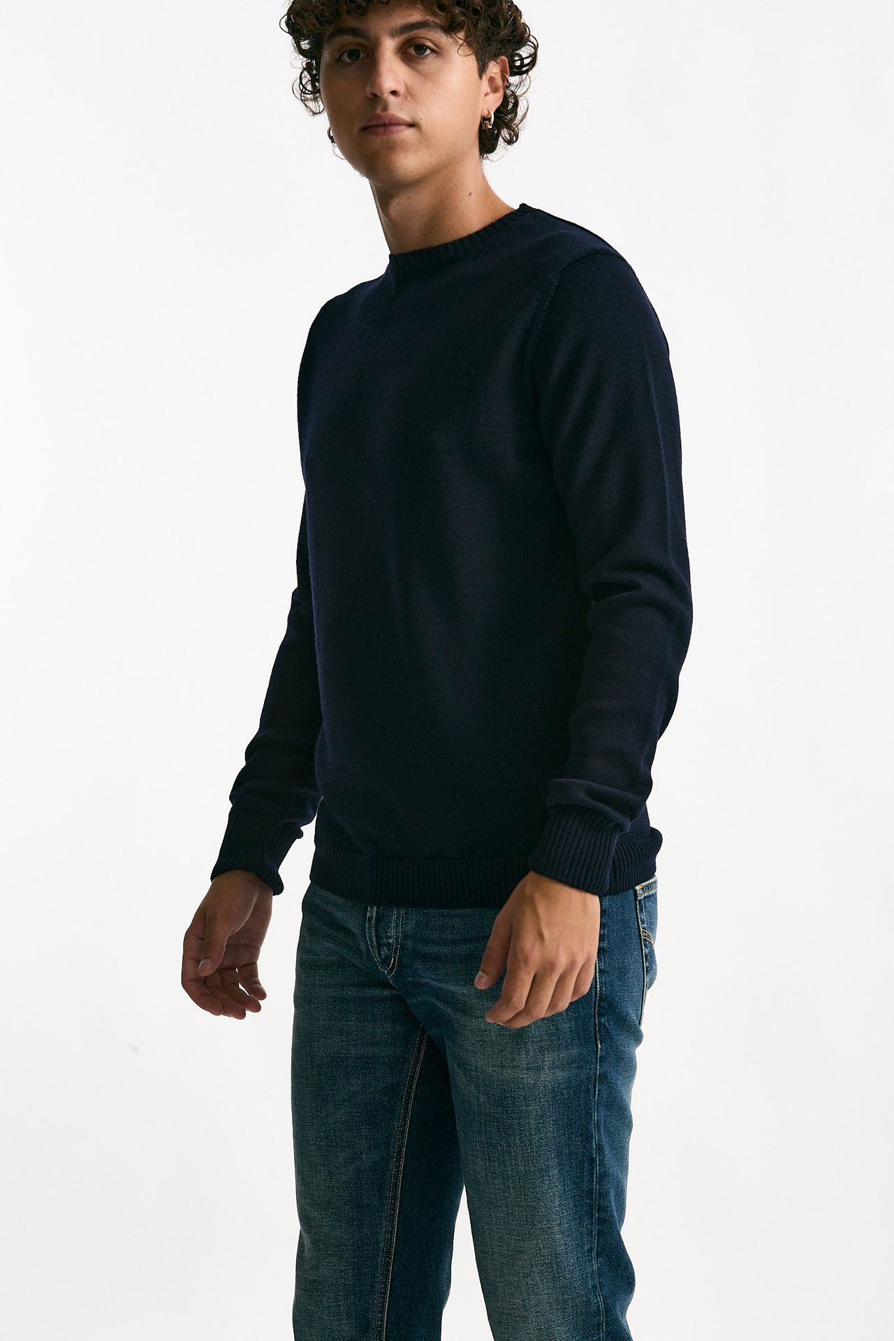 Maglia in lana blu men ( p - s ) - 2