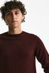 Maglia in lana bordeaux men ( p - s ) - 5