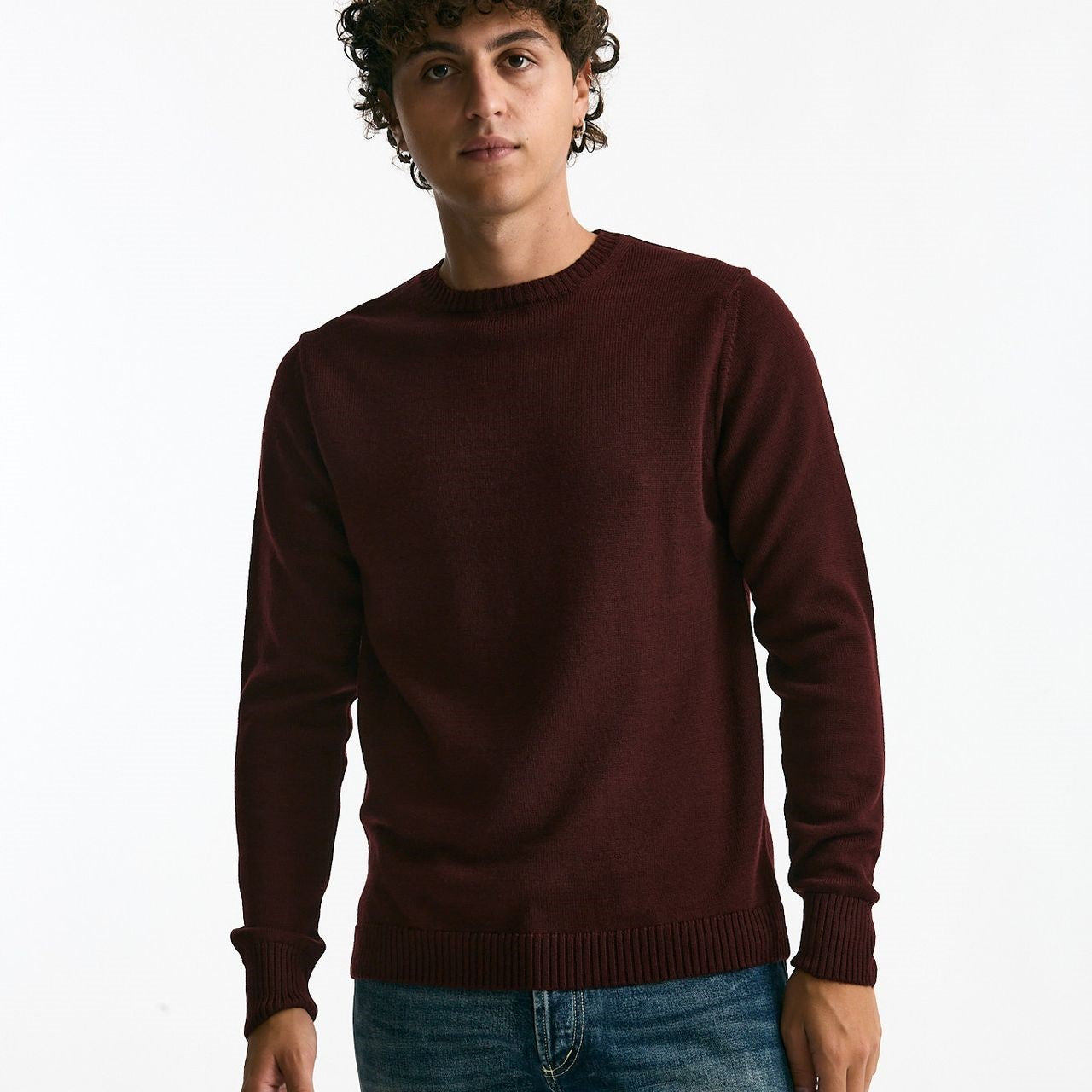 Maglia in lana bordeaux men ( p - s ) - 6