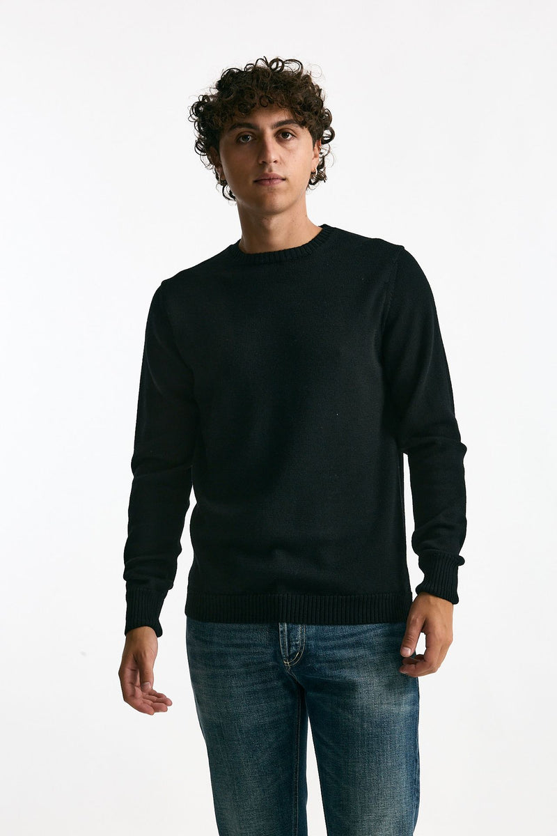 Maglia in lana nero men ( p - s ) - 1