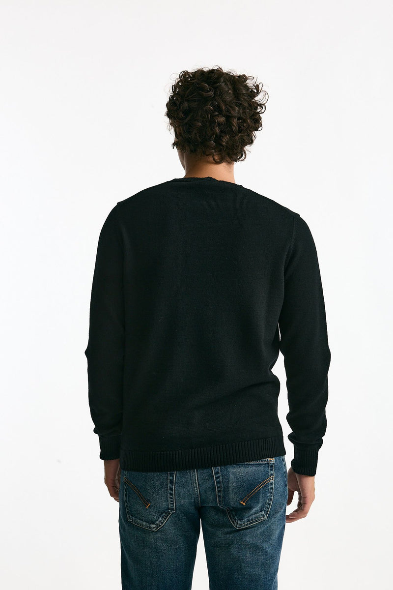 Maglia in lana nero men ( p - s ) - 3