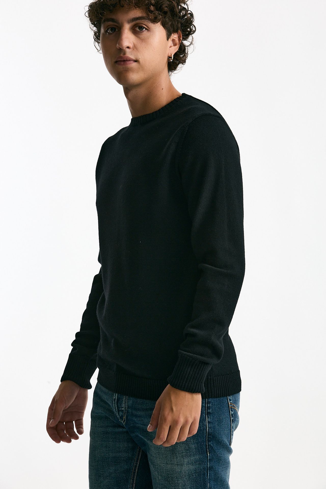 Maglia in lana nero men ( p - s ) - 5