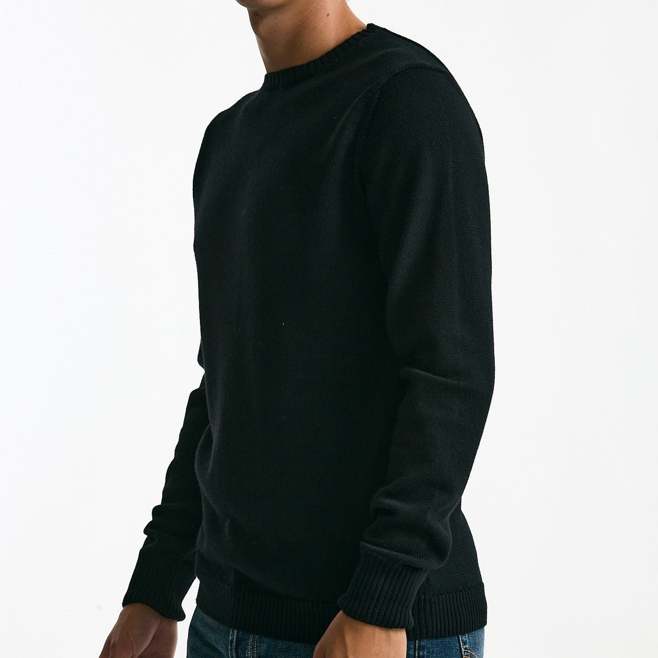 Maglia in lana nero men ( p - s ) - 6