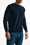 Maglia girocollo in cashmere blu men ( p - s ) - 4