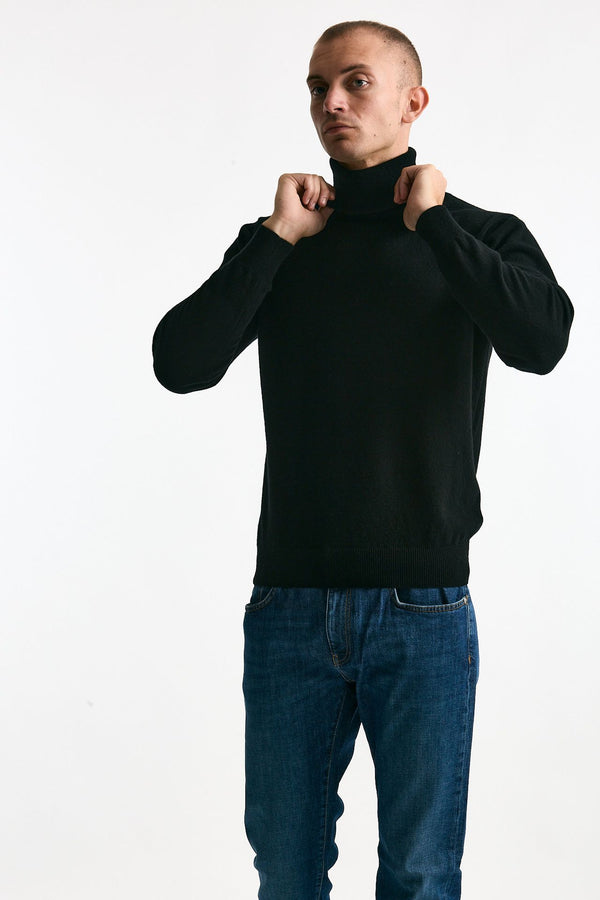 Dolcevita in cashmere nero men ( p - s )