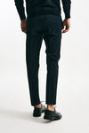 Pantalone EDGE-DIECI in cotone stretch blu men Pt torino - 3