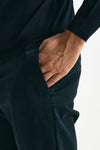 Pantalone EDGE-DIECI in cotone stretch blu men Pt torino - 6