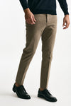 Pantalone EDGE-DIECI in cotone stretch beige men Pt torino - 4