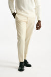Pantalone EDGE-REBEL in lana ferma panna men Pt torino - 2