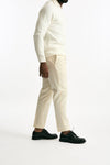 Pantalone EDGE-REBEL in lana ferma panna men Pt torino - 4