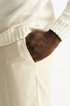 Pantalone EDGE-REBEL in lana ferma panna men Pt torino - 6