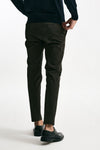 Pantalone EDGE- DIECI in cotone stretch  marrone men Pt torino - 4