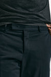 Pantalone EDGE-REBEL in cotone fermo blu men Pt torino - 5