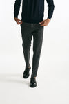 Pantalone EDGE- DIECI in lana stretch grigio men Pt torino - 1