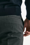 Pantalone EDGE- DIECI in lana stretch grigio men Pt torino - 7