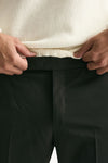 Pantalone EDGE- DIECI in lana stretch marrone men Pt torino - 5