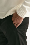 Pantalone EDGE- DIECI in lana stretch marrone men Pt torino - 6