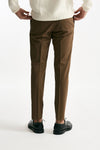 Pantalone EDGE- DIECI in lana stretch cammello men Pt torino - 3