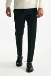 Pantalone EDGE-DIECI in lana stretch nero men Pt torino - 2