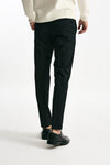 Pantalone EDGE-DIECI in lana stretch nero men Pt torino - 4