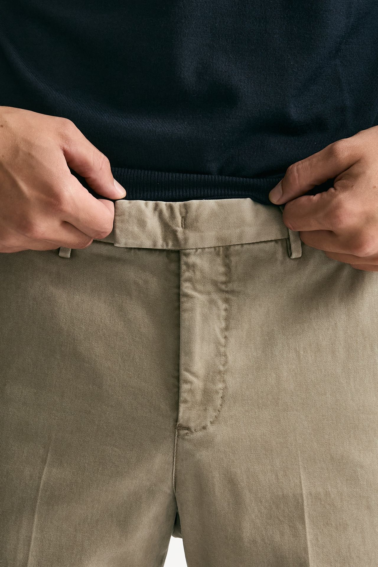 Pantalone MASTER FIT in cotone stretch  beige men Pt torino - 5